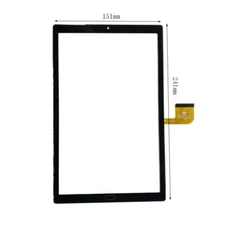 10.1 Inch Touch Screen Panel Digitizer Glass For WWX394-101-V0 / WWX394-101-V1