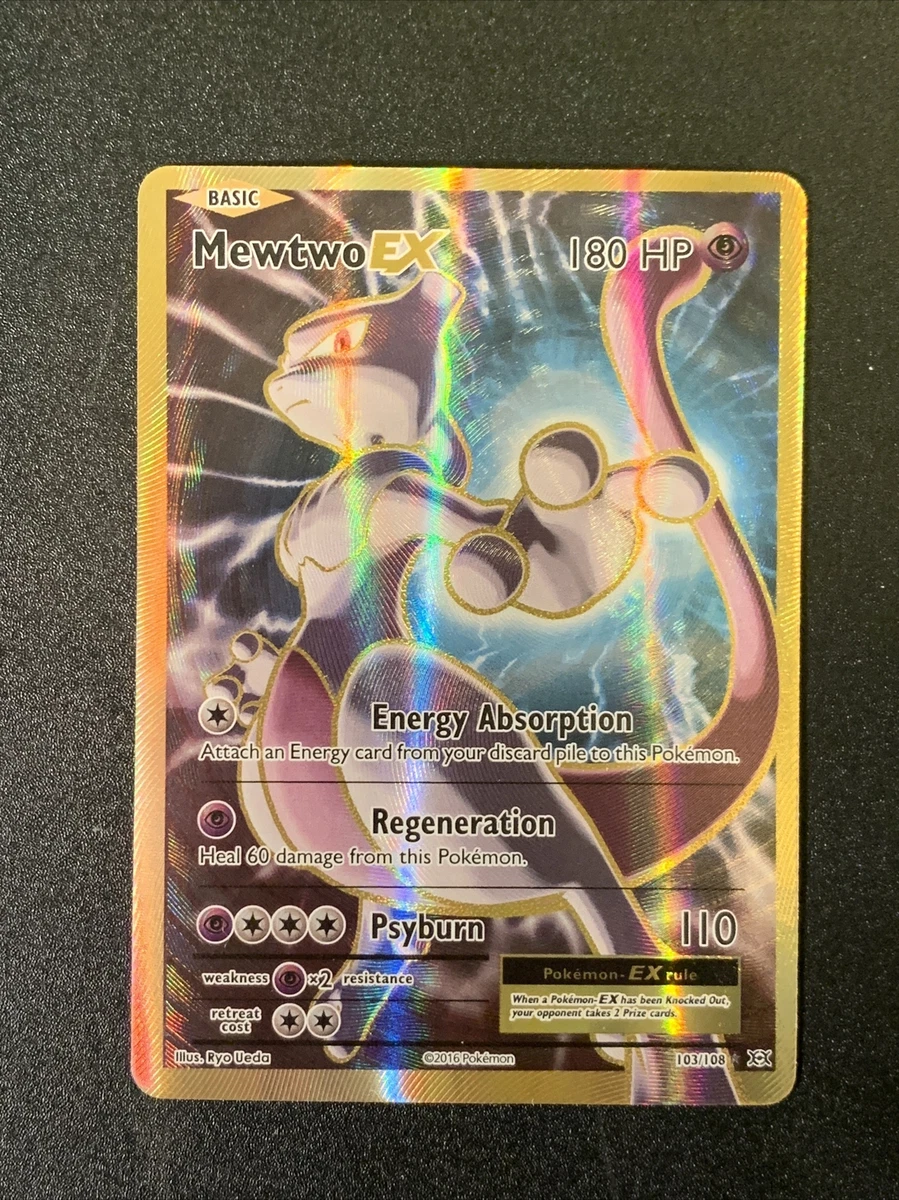 Battle Game Collection Cards, Ancient Mewtwo Pokemon Card