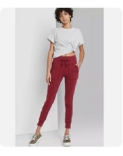 Women's High-Waisted Pocket Leggings - Wild Fable Berry S