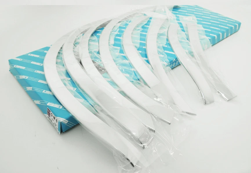 Guardabarros cromado moldeado plateado 8 piezas C624 Ups/Ems para Renault Koleos 2016~2021 Foto 4 de 4