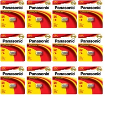 12 Pcs Panasonic CR-2 CR2 3V Lithium Battery FRESH SEALED BATTERIES 