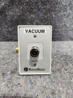 Beacon Medaes Vacuum Latch Valve Outlet Complete w/DISS 90° Console Rough-In
