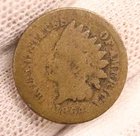 1864 Copper Nickel Indian Head Cent - Good Details w-Nice Appearance (#DK02-142)