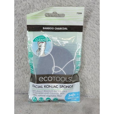 EcoTools Bamboo Charcoal Facial Konjac Sponge 7506 Sensitive Skin