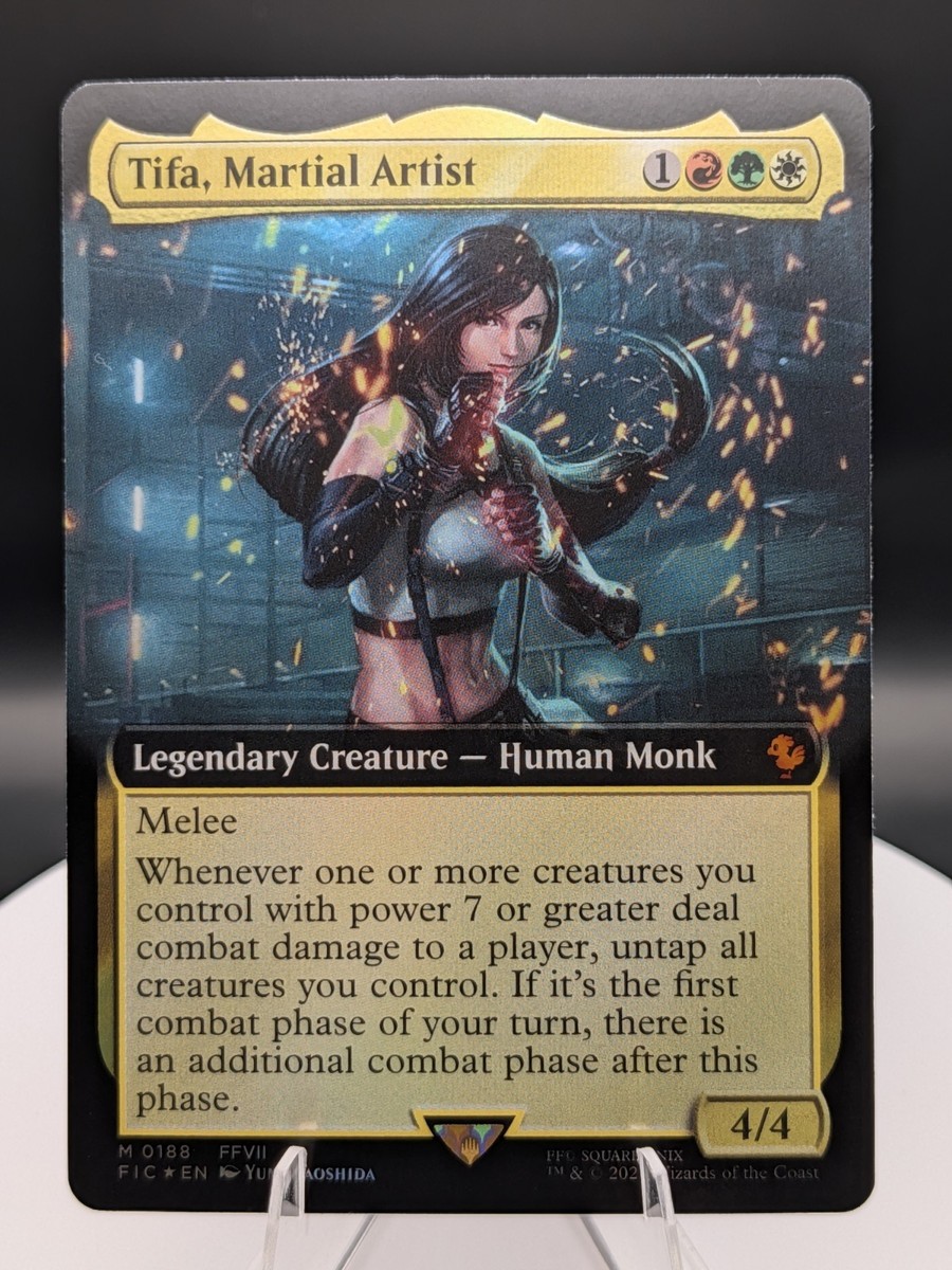 Tifa, Martial Artist (Extended) FOIL Mythic: Final Fantasy MTG (NM) | eBay