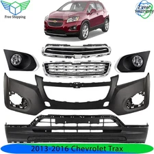 Front Bumper Cover Fascia & Grille Assembly Chrome For 2013-2016 Chevrolet Trax