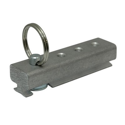 Adapter M8 für Airlineschienen Aluminium mit 3 M8 Gewindebohrungen Fitting