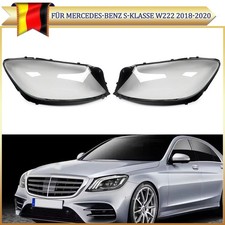 F&Uuml;R Mercedes S-KLASSE W222 2018-20 Scheinwerfer Scheinwerferglas Links Rechts