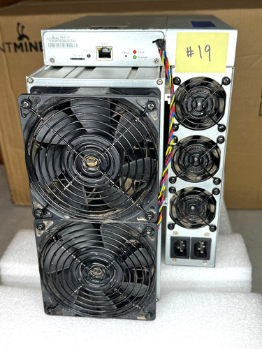 Bitmain Antminer S19 XP 141TH ASIC MINER FOR PARTS OR REPAIR - CB/PSU/FANS GOOD!