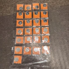 Car Coins and Tokens -25 Individual Coins 1968 Series 1