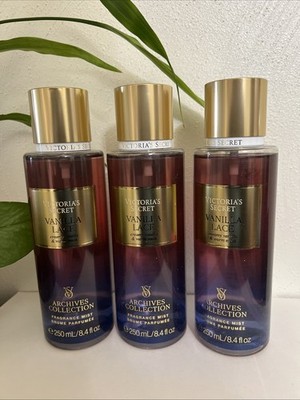 3 New Victoria's Secret Vanilla Lace Fragrance Body Mist Creamy Vanilla  