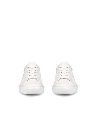219203-01007 ECCO WOMEN'S SOFT 60 PREMIUM SNEAKER WOMEN'S SIZE 8-8.5 WHITE