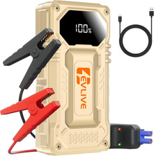 2000A Starthilfe Powerbank Jumper Starter 12V mit LCD Bildschirm Schnellade-USBs