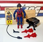 GI Joe Scrap Iron 1984 *100% COMPLETE w/FILE CARD, Near Mint!* Cobra v1 Vintage
