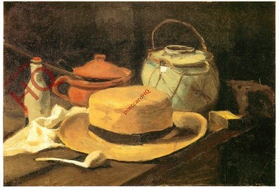 Ansichtskarte>>Vincent van Gogh, Stillleben mit gelbem Hut [Art Unlimited]