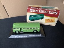Atlas Great Buses 1:76 Die-Cast Green Line AEC Q Type Single Decker Boxed