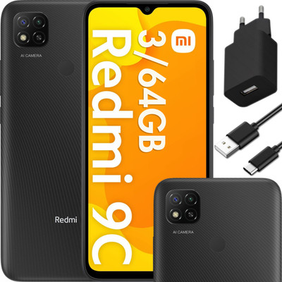 Xiaomi Redmi 9C NFC 3/64GB LTE 6,53'' Grau ohne Simlock | TOP zustand