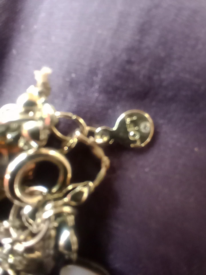 Collar para mujer Ann Taylor Loft con cuentas de cristal Foto 3 de 3