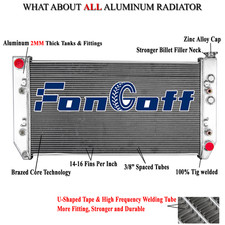 3-Row Radiator FOR 1982-93 Chevy C10 C20/C30 GMC C/K Pickup C1500 6.2L Suburban