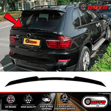 BMW X5 E70 X5M Heck MID Spoiler Kofferraum Flügel Lippe Body Kit Glanz Schwarz 2006-2013