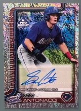 2025 Topps Pro Debut #PD-109 Sam Antonacci /175 Sparkle Foil Auto