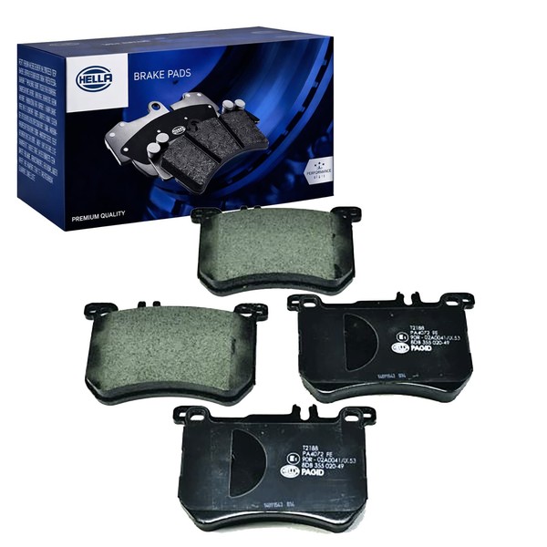 Hella BremsbelÄGe Vorne Passend FüR Mercedes S-KLASSE SL | 8DB 355 020-491-image