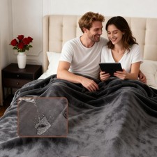 Waterproof Blanket 60"x80" for Couch, Sofa, Pets- Plush Water Proof Throw B...