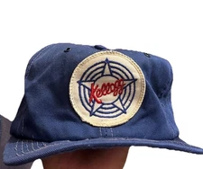 Vintage 1960s K-Brand Kellog Grain Snapback Hat Trucker Cap USA Made