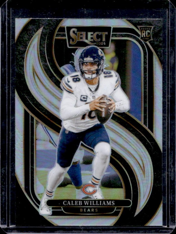 2024 Panini Select Caleb Williams Premier RC Silver Prizm Rookie #114 Bears