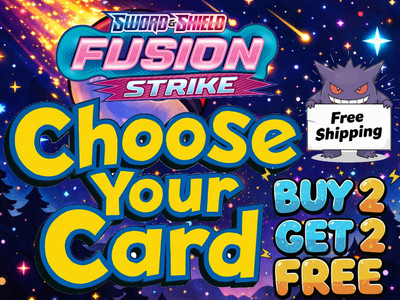 Fusion Strike CHOOSE YOUR CARD Holo/Reverse Holo Buy 2 Get 2 FREE