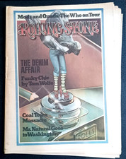 ROLLING STONE magazine - No. #151 - January 3, 1974 Tom Wolfe Steadman Near MINT ROLLING STONE magazine - No. #151 - January 3, 1974 Tom Wolfe Steadman Near MINT