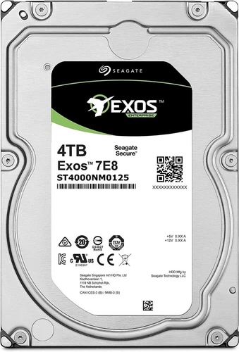 SEAGATE EXOS 7E8 4TO 7,2 K 128 MO SAS-3 3,5'' ST4000NM0125