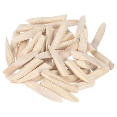 100Pcs chevilles pour trous de poche, 9.5mm pour jig en pin massif, couleur bois - Photo 1/4