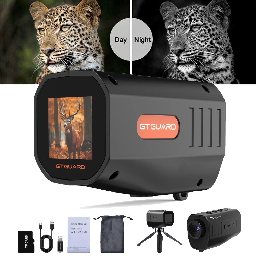 Monocular 300m Nvg With 1080p Video & 12mp Photo 5x Digital 