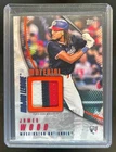 2025 Topps James Wood Major League Material Relics RC Patch Orange #2/25
