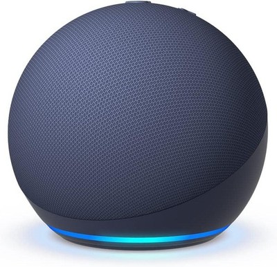 Amazon Echo Dot Alexa Smart Lautsprecher - 5. Generation - Tiefseeblau