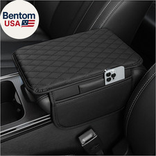 Upgraded Car Center Console Cover,Microfiber Leather Car Armrest Cover Cushion w