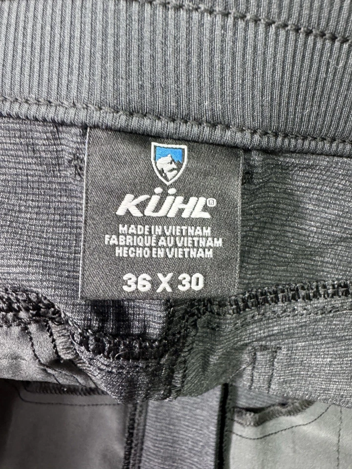 Pantalones Kuhl Deceptr para hombre 36x30 (36x29) nailon elástico tecnología rendimiento senderismo Foto 3 de 4