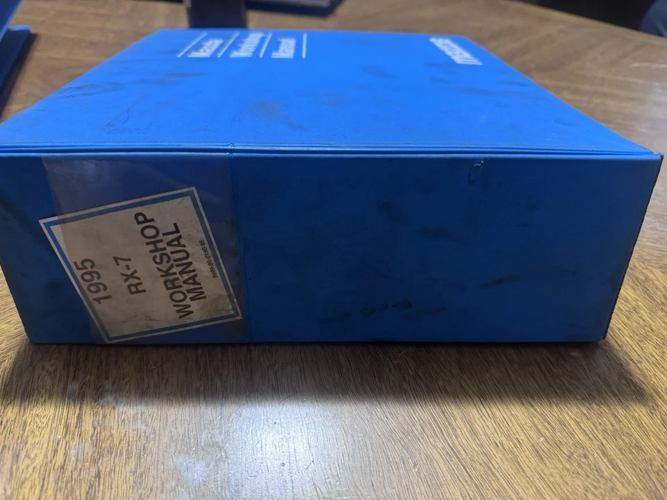 Auténtico Mazda Rx-7 1995 manual de taller Foto 3 de 4