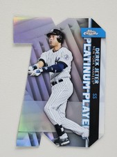 2021 Topps Chrome Update Series - Target Platinum Player Die-Cuts Derek Jeter