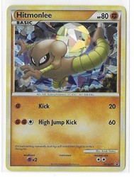 Hitmonlee HGSS25 Black Star Promo