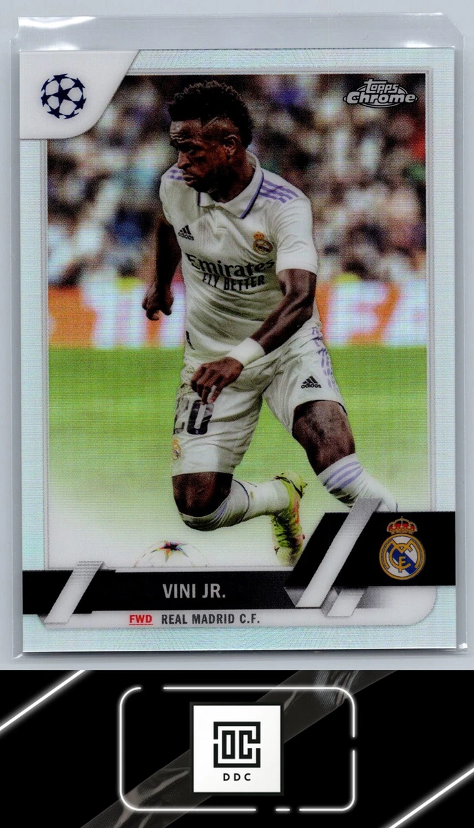 25+ Topps Chrome UEFA Club Competitions Vinicius Junior #20