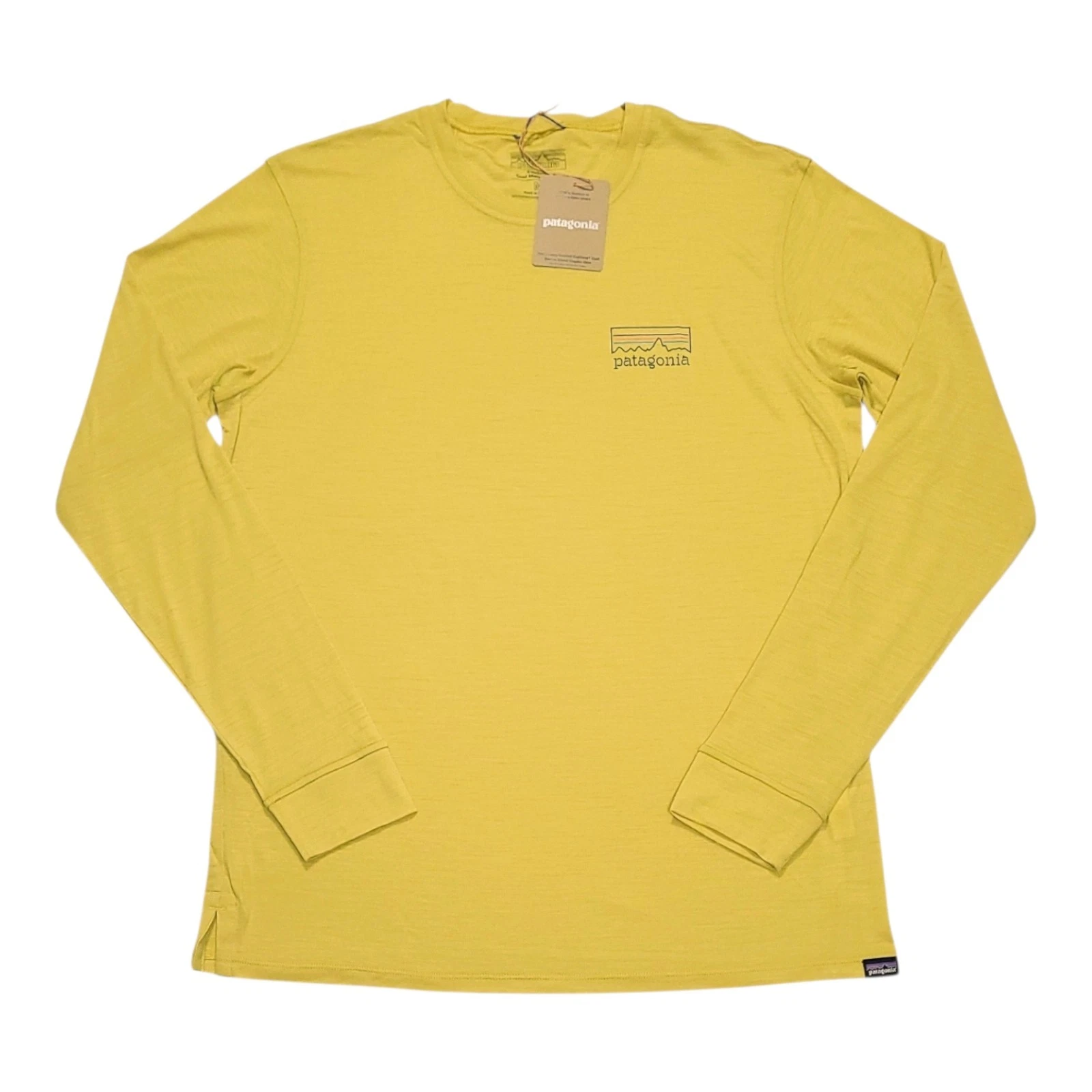 Patagonia Capilene Cool Merino Graphic Shirt Long Sleeve Bundle Green Men's S