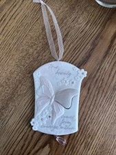 Hallmark Christmas Ornament 2008 True Beauty Butterfly Breast Cancer