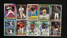 San Francisco Giants Lot of 10 Topps Baseball ft. Willie Mays Adames Chapman