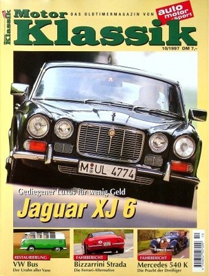 3) Motor Klassik 10/1997 - Bizzarrini GT Strada 5300 - Renault R 4 L mit 23PS im