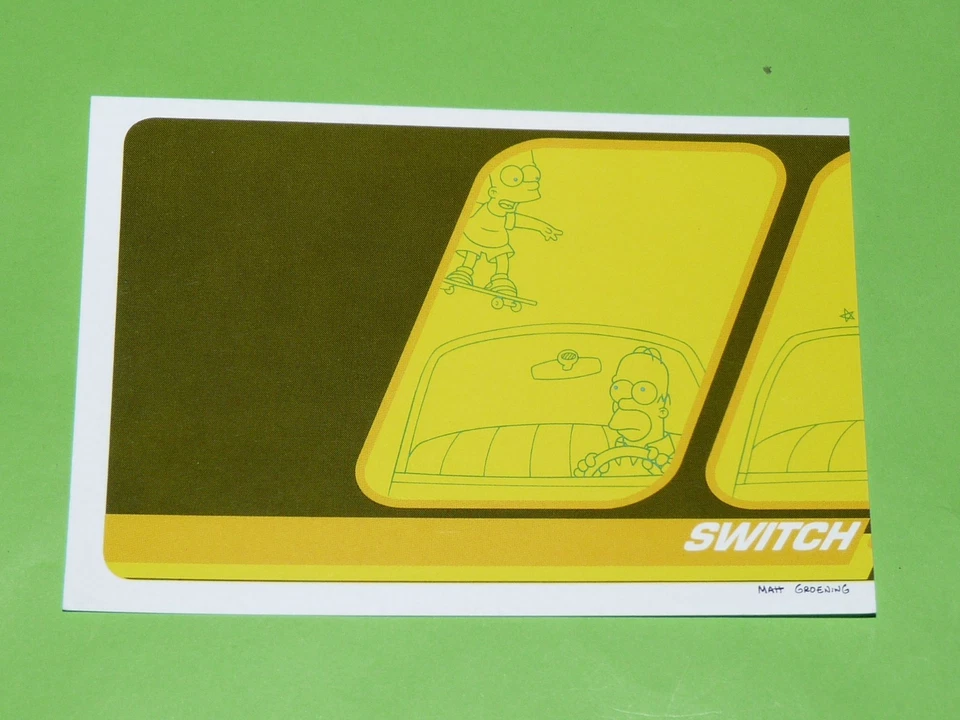 PANINI THE SIMPSONS 2012 MATT GROENING HOMER MARGE BART LISA SPRINGFIELD #79 - Photo 1/1