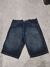 Evolution in Design Shorts Men 42 Baggy Wide Leg Y2K Skater Hip Hop Wide Leg