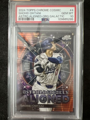 2024 Topps Cosmic Chrome Astrologically Aligned #AA-4 Shohei Ohtani Dodgers