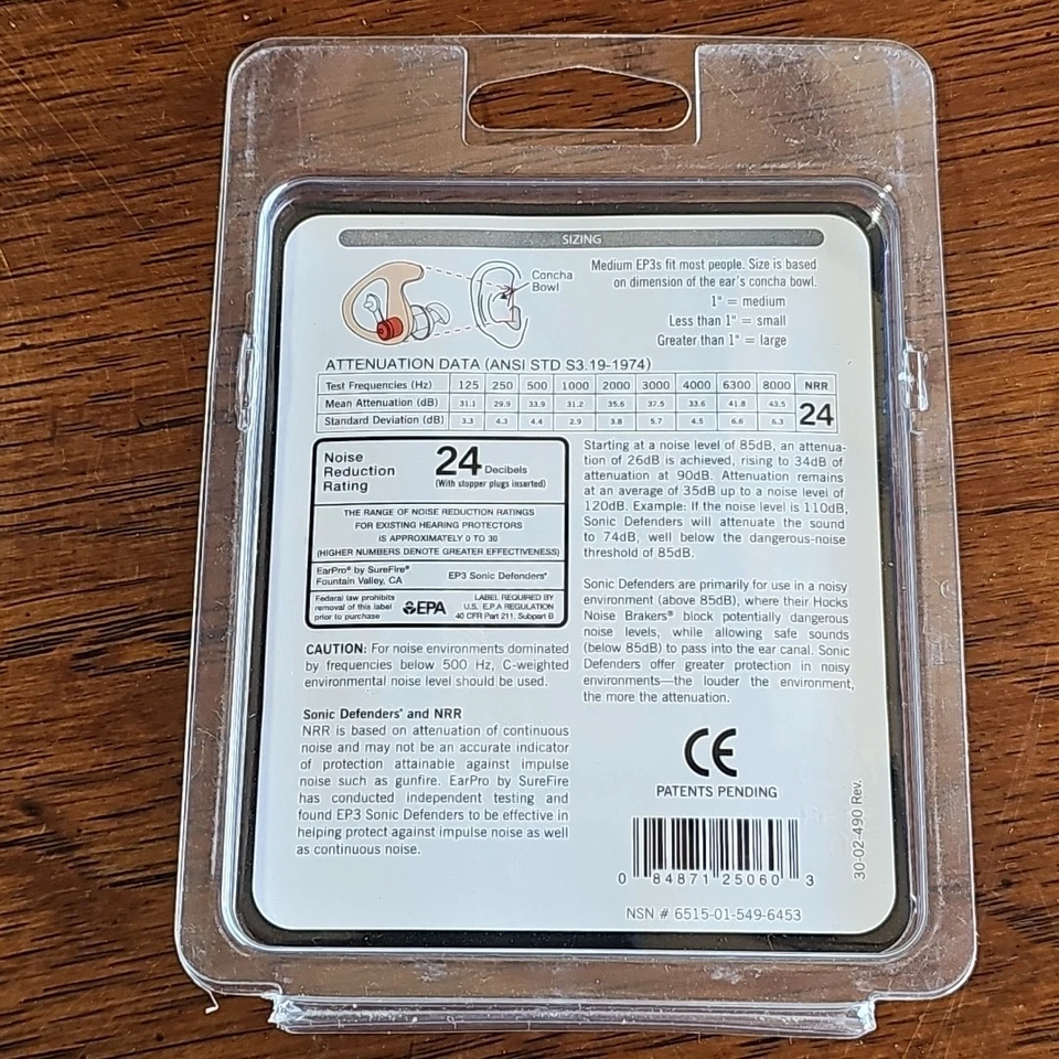 SureFire EP3 Sonic Defenders Hearing Protection - Medium - Image 2 of 2